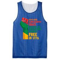 July 4th Juneteenth 1865 Funny Juneteenth Freedom Day Gift Mesh Reversible Basketball Jersey Tank