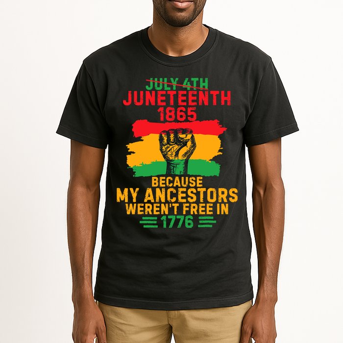 July 4th Juneteenth 1865 Because My Ancestors Tall T-Shirt