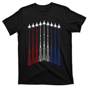 Jets 4th Of July For Usa Patriotic T-Shirt