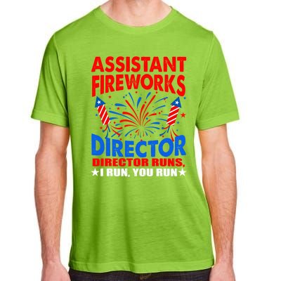 July 4th Usa Independence Day Assistant Fireworks Director Gift Adult ChromaSoft Performance T-Shirt