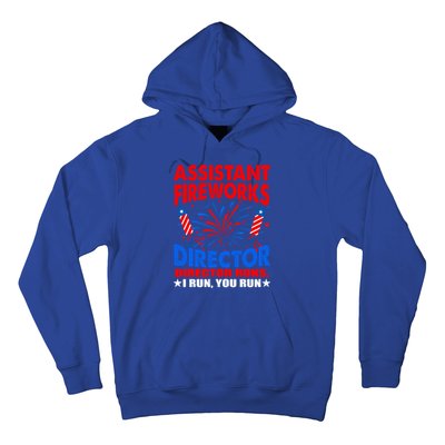 July 4th Usa Independence Day Assistant Fireworks Director Gift Hoodie