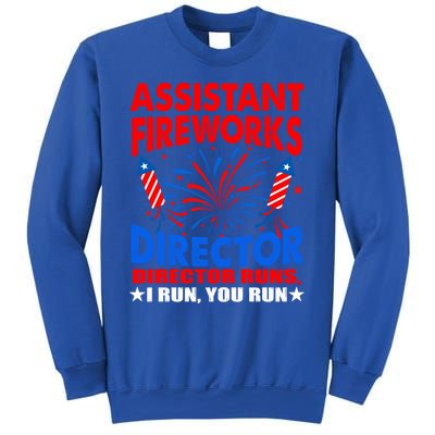 July 4th Usa Independence Day Assistant Fireworks Director Gift Sweatshirt