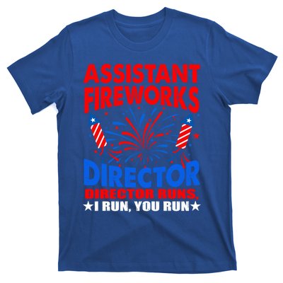 July 4th Usa Independence Day Assistant Fireworks Director Gift T-Shirt