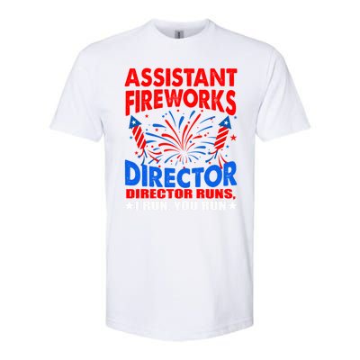 July 4th Usa Independence Day Assistant Fireworks Director Gift Softstyle CVC T-Shirt