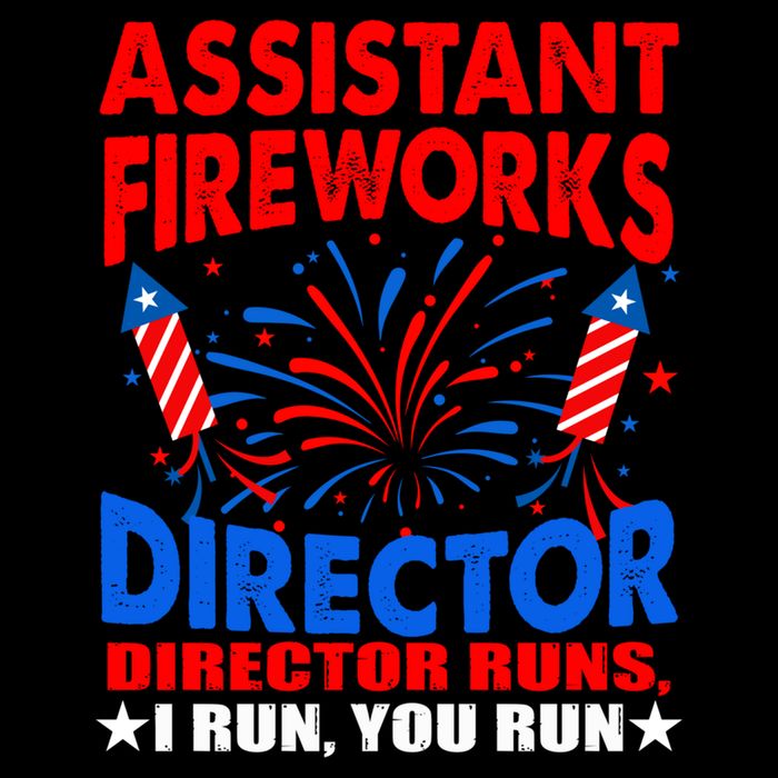 July 4th Usa Independence Day Assistant Fireworks Director Gift Sustainable Bucket Hat