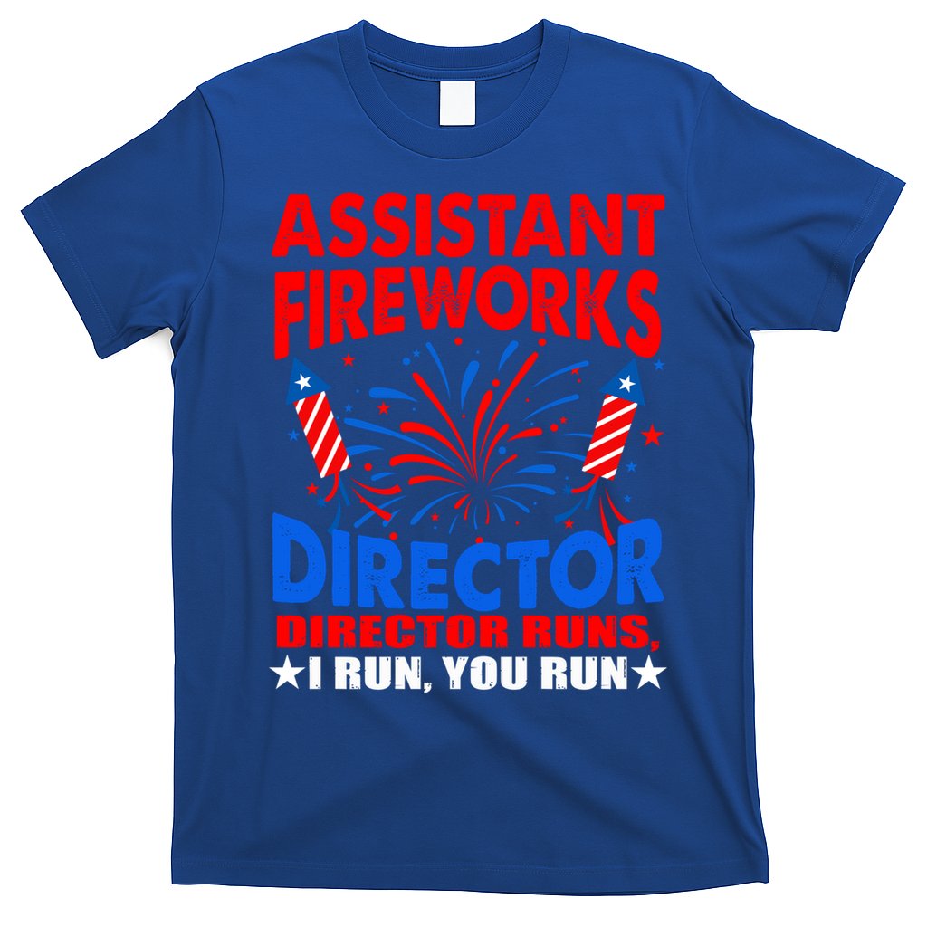 July 4th Usa Independence Day Assistant Fireworks Director Gift T-Shirt