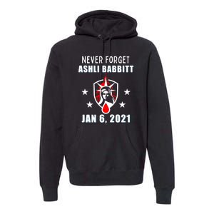 January 6 Conservative Justice For Ashli Babbitt Premium Hoodie