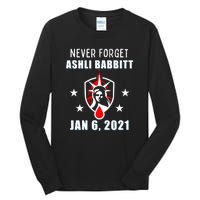 January 6 Conservative Justice For Ashli Babbitt Tall Long Sleeve T-Shirt