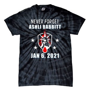 January 6 Conservative Justice For Ashli Babbitt Tie-Dye T-Shirt