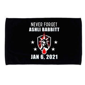 January 6 Conservative Justice For Ashli Babbitt Microfiber Hand Towel