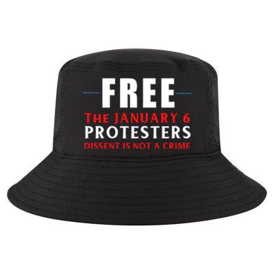 January 6 Conservative Anti Biden Free Speech Cool Comfort Performance Bucket Hat