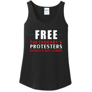 January 6 Conservative Anti Biden Free Speech Ladies Essential Tank