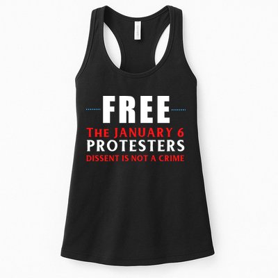 January 6 Conservative Anti Biden Free Speech Womens Tank Top