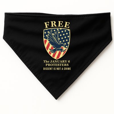 January 6 Conservative Anti Biden Free Speech USA-Made Doggie Bandana