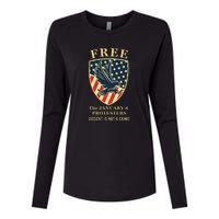 January 6 Conservative Anti Biden Free Speech Womens Cotton Relaxed Long Sleeve T-Shirt