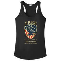 January 6 Conservative Anti Biden Free Speech Ladies PosiCharge Competitor Racerback Tank