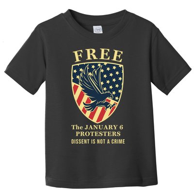 January 6 Conservative Anti Biden Free Speech Toddler T-Shirt