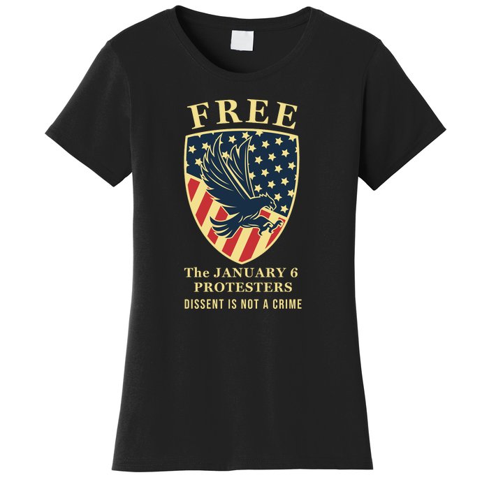 January 6 Conservative Anti Biden Free Speech Women's T-Shirt