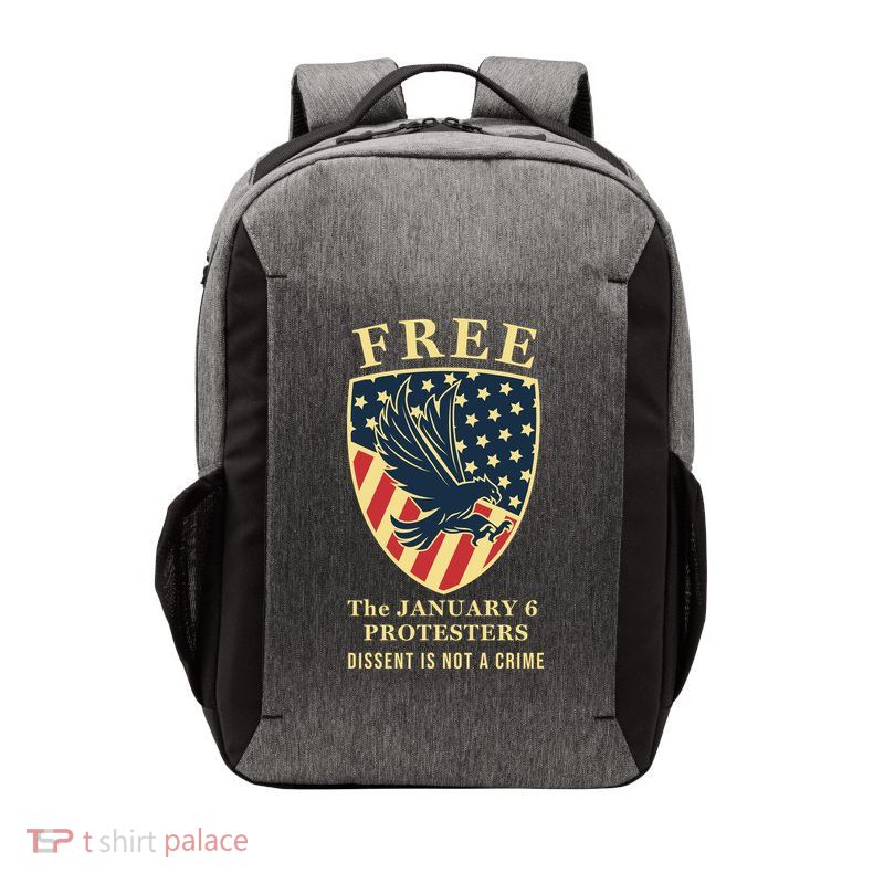 January 6 Conservative Anti Biden Free Speech Vector Backpack
