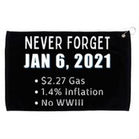 January 6 Funny Conservative Anti Biden Ultra MAGA Grommeted Golf Towel