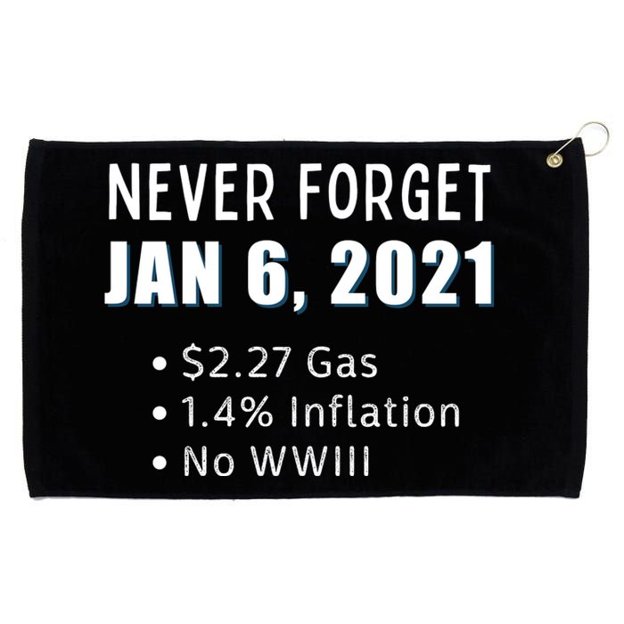 January 6 Funny Conservative Anti Biden Ultra MAGA Grommeted Golf Towel