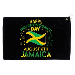 Jamaica 62nd Independence Day Jamaican Pride Jamaica Flag Gift Grommeted Golf Towel