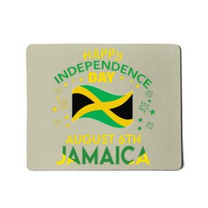 Jamaica 62nd Independence Day Jamaican Pride Jamaica Flag Gift Mousepad