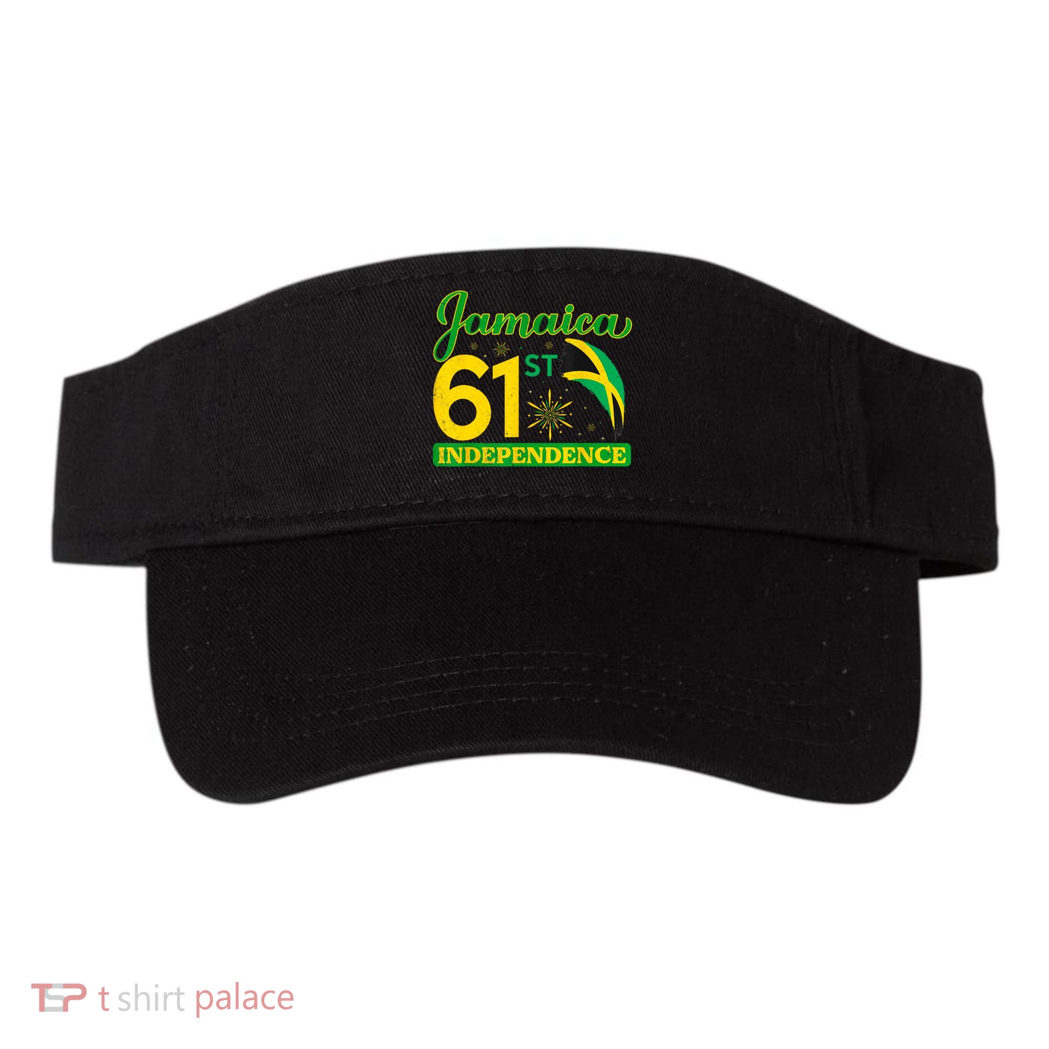 Jamaica 61st Independence Day Celebration Jamaican Flag Visor