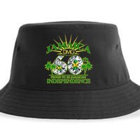 Jamaica 60th Independence Proud To Be Jamaican Sustainable Bucket Hat