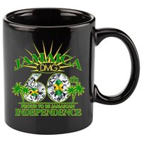 Jamaica 60th Independence Proud To Be Jamaican 11oz C Handle Ceramic Mug
