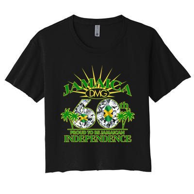 Jamaica 60th Independence Proud To Be Jamaican Crop Top
