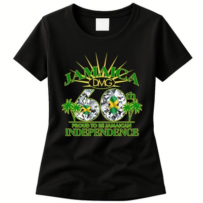 Jamaica 60th Independence Proud To Be Jamaican Womens T-Shirt