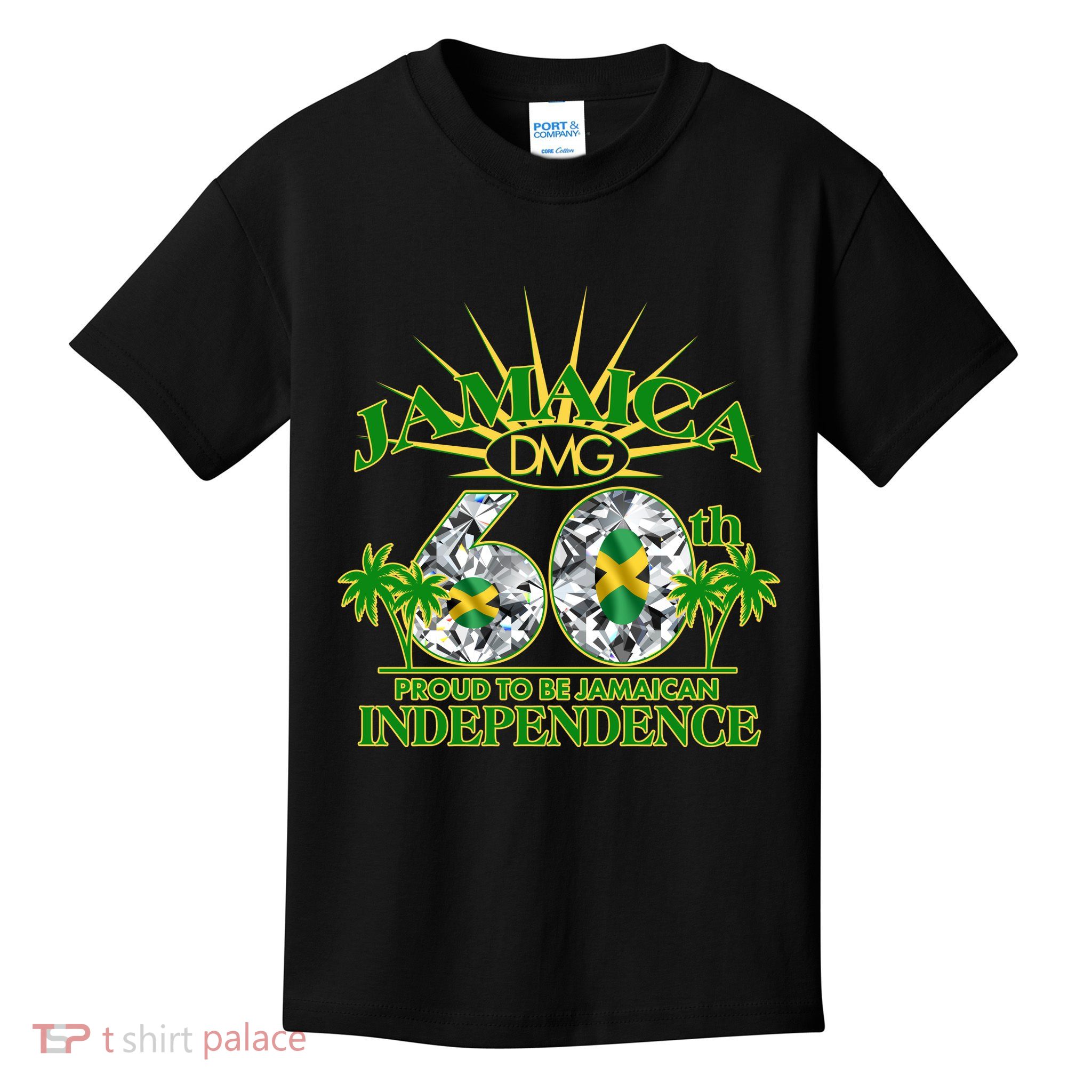 Jamaica 60th Independence Proud To Be Jamaican Kids T-Shirt