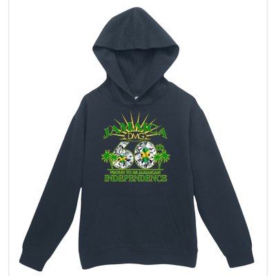 Jamaica 60th Independence Proud To Be Jamaican Urban Pullover Hoodie