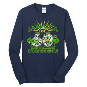 Jamaica 60th Independence Proud To Be Jamaican Tall Long Sleeve T-Shirt