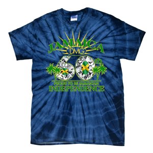 Jamaica 60th Independence Proud To Be Jamaican Tie-Dye T-Shirt