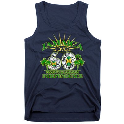 Jamaica 60th Independence Proud To Be Jamaican Tank Top