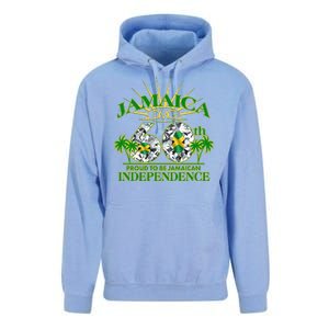 Jamaica 60th Independence Proud To Be Jamaican Unisex Surf Hoodie