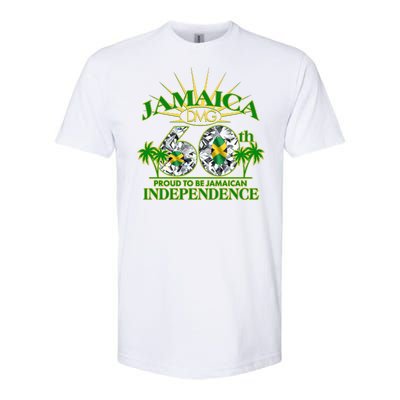 Jamaica 60th Independence Proud To Be Jamaican Softstyle CVC T-Shirt