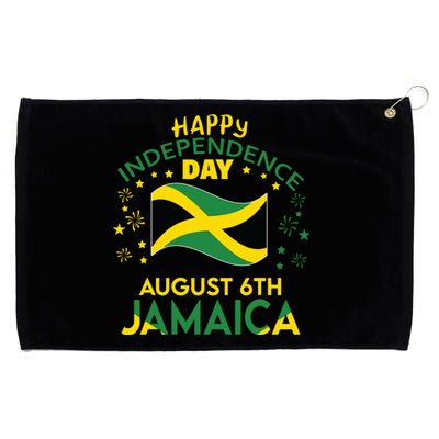 Jamaica 62nd Independence Day Jamaican Pride Jamaica Flag Grommeted Golf Towel