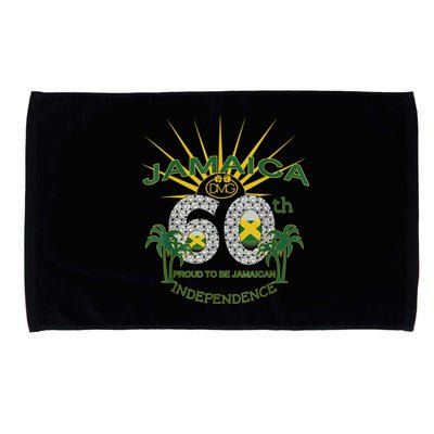 Jamaica 60th Independence Proud To Be Jamaican Microfiber Hand Towel