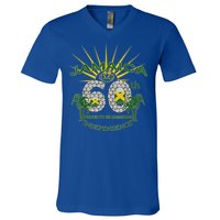 Jamaica 60th Independence Proud To Be Jamaican V-Neck T-Shirt