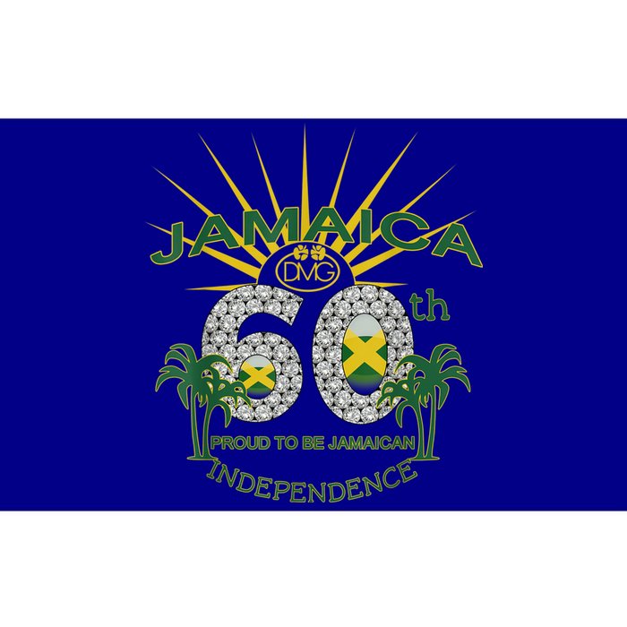 Jamaica 60th Independence Proud To Be Jamaican Bumper Sticker