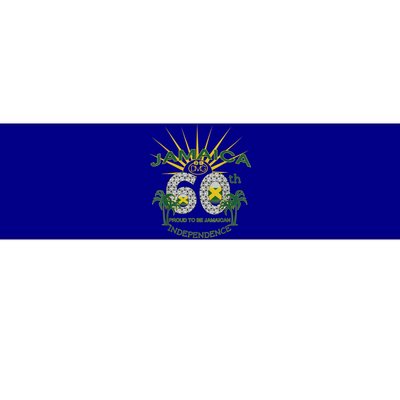 Jamaica 60th Independence Proud To Be Jamaican Bumper Sticker