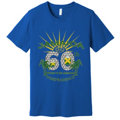 Jamaica 60th Independence Proud To Be Jamaican Premium T-Shirt