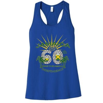 Jamaica 60th Independence Proud To Be Jamaican Women's Racerback Tank