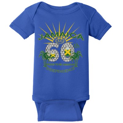 Jamaica 60th Independence Proud To Be Jamaican Baby Bodysuit