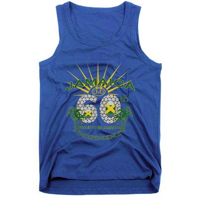 Jamaica 60th Independence Proud To Be Jamaican Tank Top