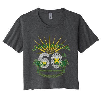 Jamaica 60th Independence Proud To Be Jamaican Women's Crop Top Tee