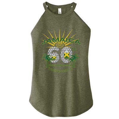 Jamaica 60th Independence Proud To Be Jamaican Women's Perfect Tri Rocker Tank